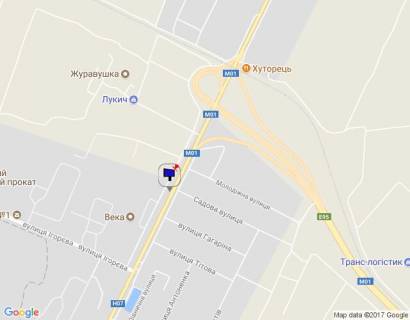 Billboard A in With. Kalynivka, 6х3  s. Kalinivka, cernigivs'ka trasa, trasa M-01 "Kiiv-Cernigiv-Novi Arilovici", km 31+100 livo, bila VEKA Ukraina, za 415m do povorotu na st. Igoreva scheme