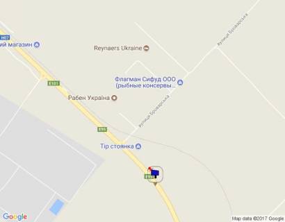 Billboard A in With. Kalynivka, 6х3  s. Kalinivka, trasa M-01 "Kiiv-Cernigiv-Novi Arilovici", km 34+450 livo, ob'izd m. Brovari, navproti Baumit-Ukraina, cerez 350m pisla povorotu na st. Brovars'ka ta Raben Ukraina scheme