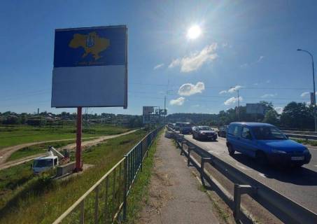 Billboard B in Irpin, 6х3  m. Irpin', trasa M-07 "Kiiv-Kovel'", km 22+900 pravo, mist cerez r. Irpinka, cerez 850m pisla rozvilki Irpin'-Gostomel'-Buca, ZK "Gostomel' Rezidens", niz Photo 1