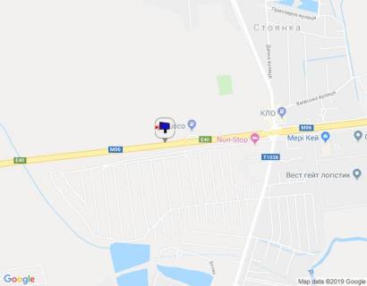 Billboard B in Parking, 6х3  s. Stoanka, trasa M-06 "Kiiv-Cop" (Zitomir), km 22+400 pravo, 200m do AZS WOG, 600m do AZS "KLO", povorot na Gorenici scheme