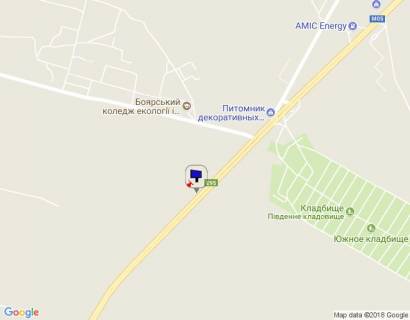 Billboard B in Kiev roads, 6х3  c. Vita-Postova, trasa M-05 Kiiv-Odesa, km 22+410 pravo, za 370m do povorotu na Boarku scheme