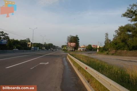Billboard A in Chabani, 6х3  s. Cabani, trasa M-05 Kiiv-Odesa, km 16+485 livo, bila avtobusnoi zupinki, navproti zaizdu na AZS Marshal, za 405m do AZS UPG, cerez 80m pisla povorotu na st. Kirova scheme