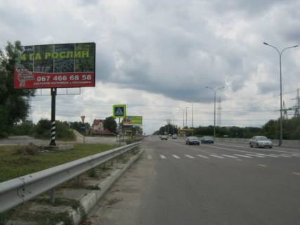 Billboard B in Chabani, 6х3  s. Cabani, trasa M-05 Kiiv-Odesa, km 16+485 livo, bila avtobusnoi zupinki, navproti zaizdu na AZS Marshal, cerez 405m pisla AZS UPG, za 80m do povorotu na st. Kirova Photo 1