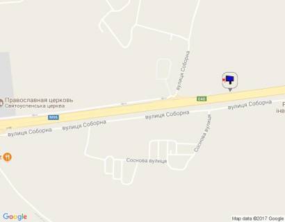 Billboard B in Kapitanivka, 6х3  s. Kapitanivka, trasa M-06 "Kiiv-Cop" (Zitomir), km 24+100 pravo, povorot na Bucu, avtobusna zupinka Kapitanivka, cerez 720m pisla AZS AMIC scheme