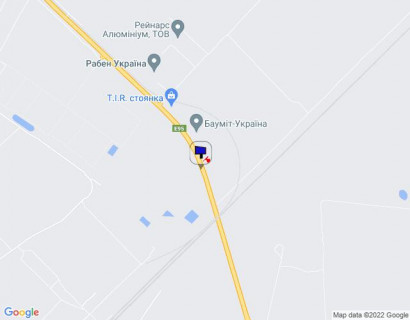 Billboard B in Kalynivka, 6х3  с. Калинівка, траса М-01 "Київ-Чернігів-Нові Яриловичі", км 34+100 ліво, об'їзд м. Бровари, за 350м до Бауміт-Україна, за 700м до повороту на вул. Броварська та Рабен Україна scheme