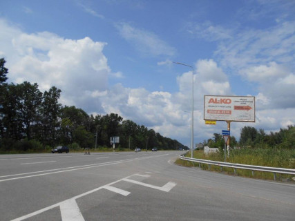 Billboard A in Kalynivka, 6х3  с. Калинівка, траса М-01 "Київ-Чернігів-Нові Яриловичі", км 34+900 право, об'їзд м. Бровари, біля повороту на вул. Броварська та Рабен Україна, навпроти АЗС "Авантаж", через 450м після Бауміт-Україна Photo 1