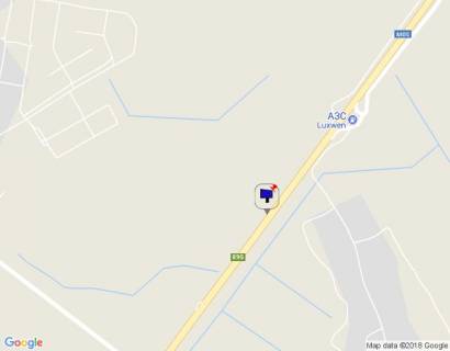 Billboard A in Kalynivka smt. Kalinivka, trasa M-05 Kiiv-Odesa, km 34+395 pravo, za 800m do rozv'azki na m. Vasil'kiv ta smt. Kalinivka scheme