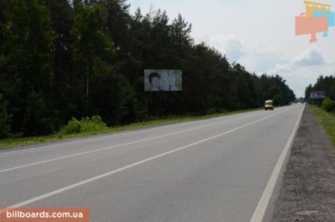 Billboard B in With. Pluty, 6х3  Konca-Zaspa, trasa R-01, km 34+900 livo, povorot na s. Pluti scheme