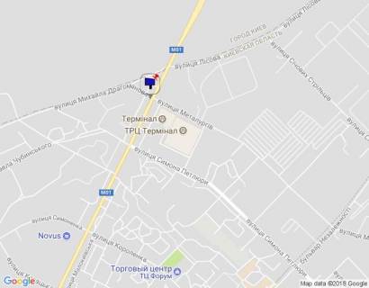 Billboard A in Brovary, 6х3   m. Brovari, st. Kiivs'ka, povorot na st. Metalurgiv, za 110m do TRC "Terminal" ta magazinu "MegaMarket", za 110m do AZS "KLO", za 265m do rozvilki z st. Pavla Cubins'kogo ta st. Simona Petluri, za 415m do povorotu na st. Vasila Stefanika, za scheme