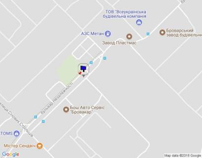 Billboard A in Brovary, 6х3  m. Brovari, bul'var Nezaleznosti, za 125m do zavodu Poroskovoi metalurgii, za 75m do avtobusnoi zupinki scheme