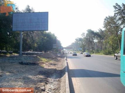 Billboard B in Gostomel, 6х3  smt. Gostomel', trasa M-07 "Kiiv-Kovel'", km 21+650 pravo Photo 1
