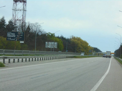 Billboard B in Ivankiv, 6х3  с. Іванків, харківська траса, траса М-03 "Київ-Харків", км 48+050 ліво, біля АЗС Sun Oil, за 450м до АЗС GLUSCO та повороту на вул. Любарецька Photo 1