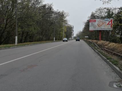 Billboard A in Vishgorod, 6х3  м. Вишгород, вул. Шолуденка, підйом з м. Вишгород на с. Нові Петрівці, за 250м до ЖК "Зеніт" та повороту на вул. Ватутіна до ЖК "Зірковий" та ЖК "Start Life", через 250м після ЖК "Зірка Вишгороду" Photo 1