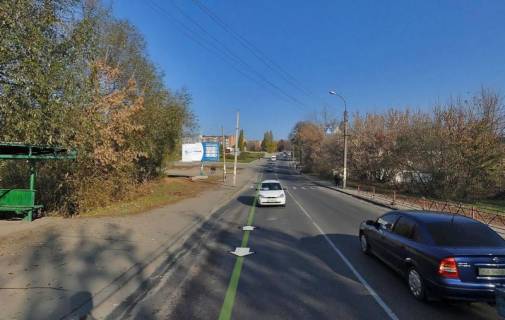 Billboard B in Uman m. Uman', st. Nezaleznosti, navproti budinku 49, za 50m do povorotu na st. Ostasivs'ka, cerez 85m pisla avtobusnoi zupinki ta 195m pisla povorotu na st. Ivana Boguna, pravij Photo 1
