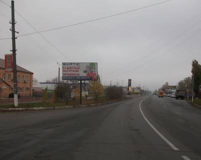 Billboard B in Vasylkiv, 6х3  m. Vasil'kiv, st. Dekabristiv, 45 (navproti Podatkovoi) avtopark  Photo 1