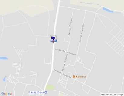 Billboard B in Vasylkiv, 6х3  m. Vasil'kiv, st. Dekabristiv, navproti 254 pered persim v'izdom na ZK "Stolicnij" scheme