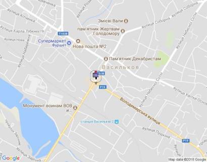 Prismatron, Prism A in Vasylkiv, 6х3  m. Vasil'kiv, kut st. Volodimirs'koi i st. Sobornoi, navproti SIL'̱PO - 187482 scheme