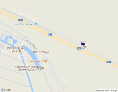 Billboard A in Kiev roads, 6х3  Dniprovs'ke sose, trasa N-01 "Kiiv-Znam'anka", km 37+170 livo, za 1km do z/d stancii "Novi Bezradici" scheme