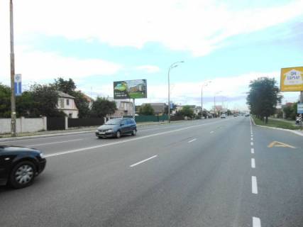 Billboard B in Brovary, 6х3  m. Brovari, st. Kiivs'ka, 7, navproti avtobusnoi zupinki, v'izd v m. Brovari zi storoni m. Kiiv, cerez 110m pisla magazinu "Fora", cerez 130m pisla perehresta z st. Esenina, cerez 210m pisla AZS "KLO", za 200m do povortu na st. Evgenia Zelens'kogo Photo 1