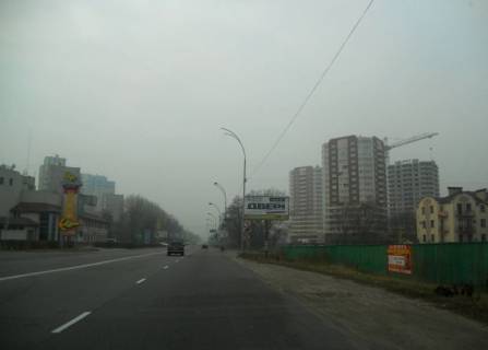 Billboard A in Brovary, 6х3   m. Brovari, st. Kiivs'ka, navproti TRC "Terminal" ta magazinu "MegaMarket", za 95m do rozvilki z st. Pavla Cubins'kogo ta st. Simona Petluri, za 245m do povorotu na st. Vasila Stefanika, za 265m do AZS "WOG", cerez 60m pisla AZS "KLO", cerez Photo 1