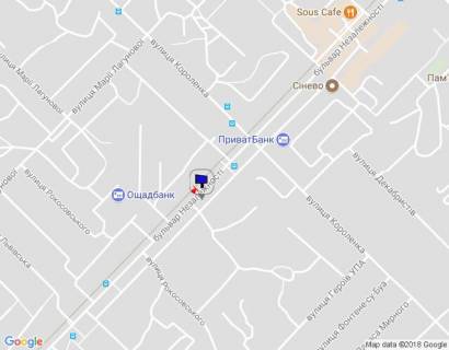 Billboard A in Brovary, 6х3  m. Brovari, bul'var Nezaleznosti, 10, povorot na st. Cernigivs'ka, cerez 150m pisla povorotu na st. Volnovas'ka, za 185m do rozvilki z st. Cornih Zaporozciv scheme