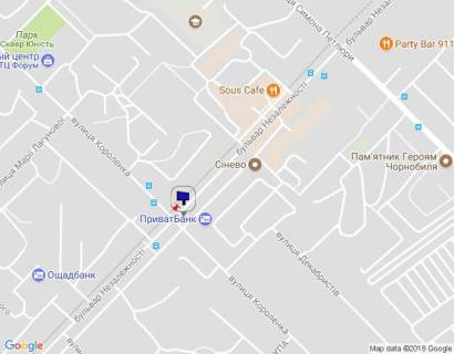 Billboard A in Brovary, 6х3  m. Brovari, bul'var Nezaleznosti, 12, perehresta z st. Cornih Zaporozciv scheme