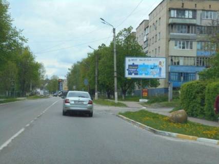 Billboard A in Obukhiv, 6х3  m. Obuhiv, st. Kiivs'ka, 31, povorot na st. Zelenij Gaj, navproti Obuhivs'koi ditacoi skoli mistectv Photo 1