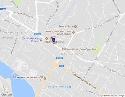 Citylight A in Vasylkiv, 1,2х1,8  m. Vasil'kiv, st. Grusevs'kogo, 13, Ukrtelekom scheme