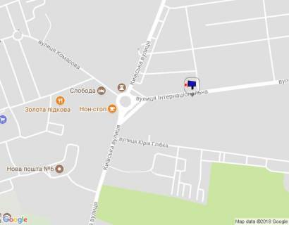 Billboard A in Uman, 6х3  m. Uman', st. Internacional'na, navproti budinku 19, za 510m do povorotu na st. Instituts'ka, cerez 270m pisla rozv'azki z st. Komarova ta st. Kiivs'ka scheme