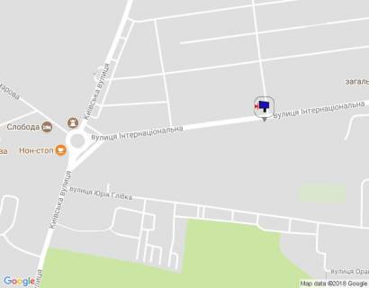 Billboard A in Uman, 6х3  m. Uman', st. Internacional'na, navproti budinku 49, za 230m do avtobusnoi zupinki ta povorotu na st. Instituts'ka, cerez 545m pisla rozv'azki z st. Komarova ta st. Kiivs'ka scheme