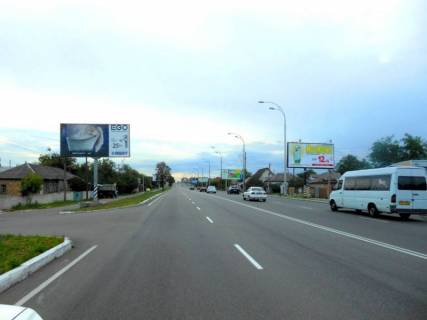 Billboard B in Brovary, 5,9х2,9  m. Brovari, st. Kiivs'ka, 80, cerez 150m pisla povorotu na st. Serova ta magazinu "Fora" Photo 1
