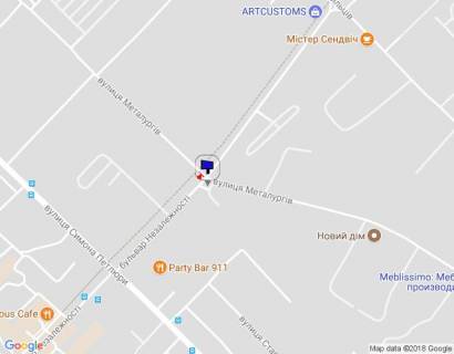 Billboard A in Brovary, 6х3  m. Brovari, perehresta z bul'varom Nezaleznosti ta st. Metalurgiv, cerez 70m pisla avtobusnoi zupinki, cerez 265m pisla povorotu na st. Simona Petluri scheme
