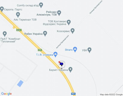 Billboard B in Kalynivka, 6х3  с. Калинівка, траса М-01 "Київ-Чернігів-Нові Яриловичі", км 34+550 право, об'їзд м. Бровари, за 100м до Бауміт-Україна, через 250м після повороту на вул. Броварська та Рабен Україна scheme