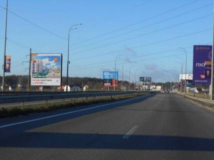 Billboard B in Irpin m. Irpin', trasa M-07, km 22+975 livo, mist cerez r. Irpinka, 775m do rozvilki Irpin'-Gostomel'-Buca, ZK "Gostomel' Rezidens", verh Photo 1
