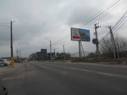 Billboard A in Bury s. Pogrebi, st. Kirova (pocatok masivu Dibrova), v'izd v Pogrebi z boku Kieva Photo 1