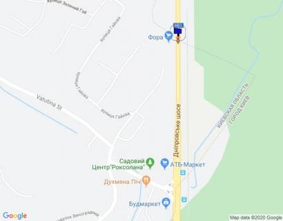 Billboard B in Foresters, 6х3  Дніпровське шосе, траса Н-01 "Київ-Знам'янка", км 20+350 право, через 200м після повороту на с. Лісники, низ scheme