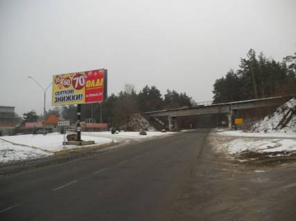 Billboard B in Zim'e, 6х3  s.Zazim'a, st.Kiivs'ka, za perehrestam z st.Lisova, viizd v bik Brovar'skogo prospektu Photo 1