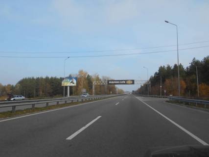 Billboard B in Tatsenki, 6х3  Dniprovs'ke sose, trasa N-01 "Kiiv-Znam'anka", km 41+480 pravo, pered mostom cerez r. Stugna, viizd z m. Obuhiv Photo 1