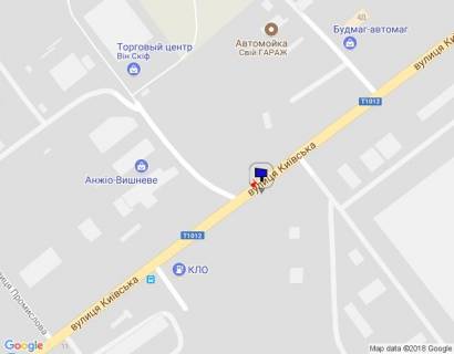 Billboard A in Vishnev m. Visneve, st. Kiivs'ka,4A , navproti ANZIO, bila AZS KLO scheme
