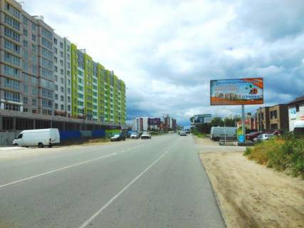 Billboard A in Vishnev m. Visneve, st. Stusa, poruc ZK Ceri Taun, Maks Mijka, 250 m pisla rozvilki z st. Cornovola Photo 1