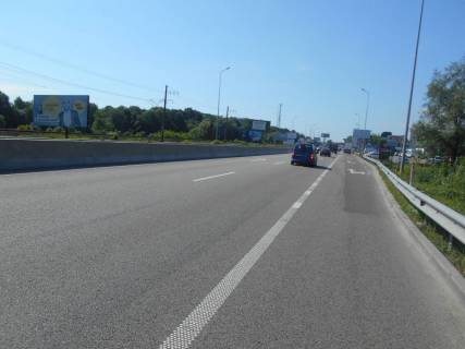 Billboard B in Lisniki (Kiev region), 6х3  Dniprovs'ke sose, trasa N-01 "Kiiv-Znam'anka", km 20+500 livo, za 300m do povorotu na s. Lisniki ta magazinu ATB, restoran "Duhm'ana pic" Photo 1