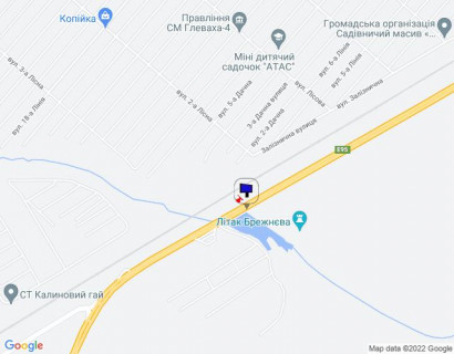 Billboard A in Kalynivka, 6х3  смт. Калинівка, траса М-05 Київ-Одеса, км 30+000 ліво, через 200м після АЗС АМІК, через 350м після автобусної зупинки "ст. Зоря", через 750м після повороту на вул. Залізнична scheme