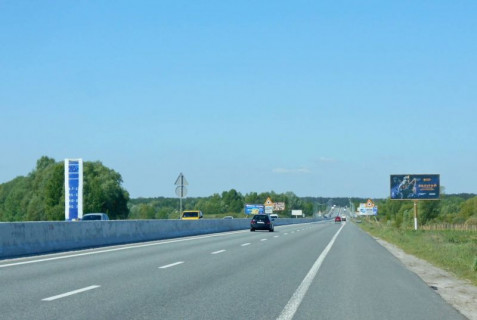 Billboard A in Brovary, 6х3  м. Бровари, траса М-01 "Київ-Чернігів-Нові Яриловичі", км 22+550 ліво, об'їзд м. Бровари, через 750м після перетину вул. Переяславський Шлях та вул. Лагунової, ресторану "Петрівський Бровар" та АЗС ОККО, за 1.7км до повороту на вул. Анатолія Photo 1