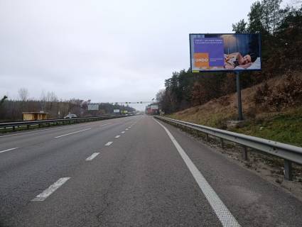 Billboard A in Parking, 6х3  s. Stoanka, trasa M-06 "Kiiv-Cop" (Zitomir), km 22+950 pravo, viizd z s. Stoanka, do povorotu na Gorenici Photo 1