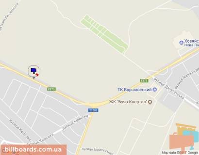 Billboard A in Vorzel, 6х3  m. Buca, trasa M-07 "Kiiv-Kovel'", km 31+150 pravo, cerez 100m pisla AZK Lukojl, ZK "Forest Lend" scheme