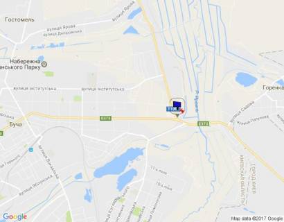 Billboard A in Gostomel, 6х3  smt. Gostomel', st. Svato-Pokrovs'ka, 30A, pered ZK "Ces'kij Dvir", za 50m do avtobusnoi zupinki ZK "Ces'kij Dvir", navproti ZK "Lisne" scheme