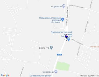 Billboard B in Vasylkiv, 6х3  m. Vasil'kiv, st. Derabristiv, navproti 145 scheme