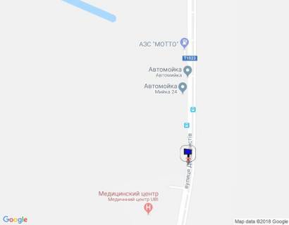 Billboard B in Vasylkiv, 6х3  m. Vasil'kiv, st. Dekabristiv, navproti 344, pered AZS MOTTO, pisla medicnogo centra UBI scheme