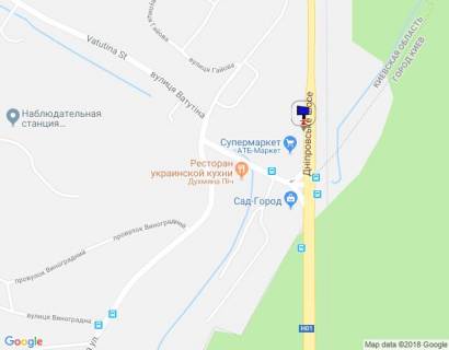 Billboard B in Lisniki (Kiev region), 6х3  Dniprovs'ke sose, trasa N-01 "Kiiv-Znam'anka", km 20+750 pravo, cerez 50m pisla povorotu na s. Lisniki ta magazinu ATB, rinok, verh scheme