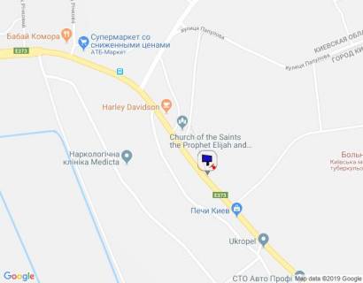 Billboard A in Gostomel, 6х3  smt. Gostomel', trasa M-07 "Kiiv-Kovel'", km 22+500 pravo, st. Kulisova, 33, pered povorotom na s. Gorenka, za 225m do avtobusnoi zupinki "Gorenka", verh scheme